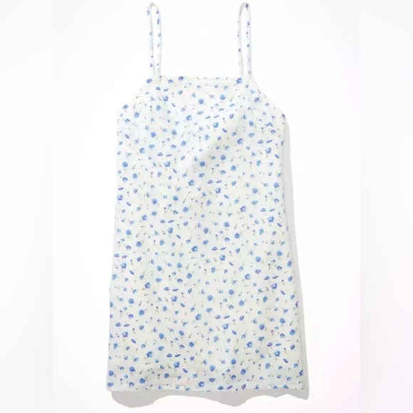 Floral Tie-Back Mini Dress - Picture 4 of 8